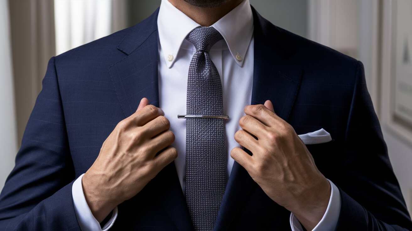 How To Wear A Tie Clip