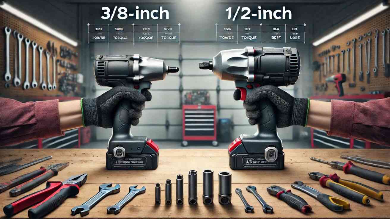 3/8 vs 1/2 Impact Wrench