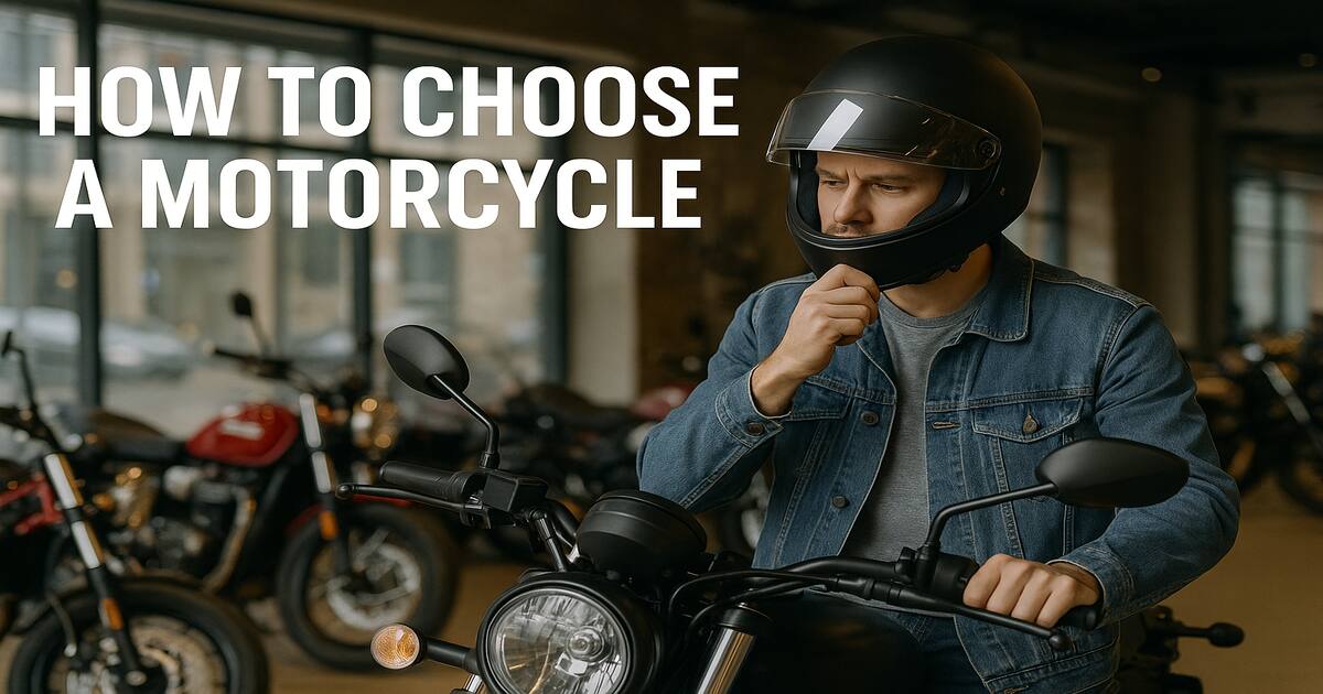 how to choose a motorcycle